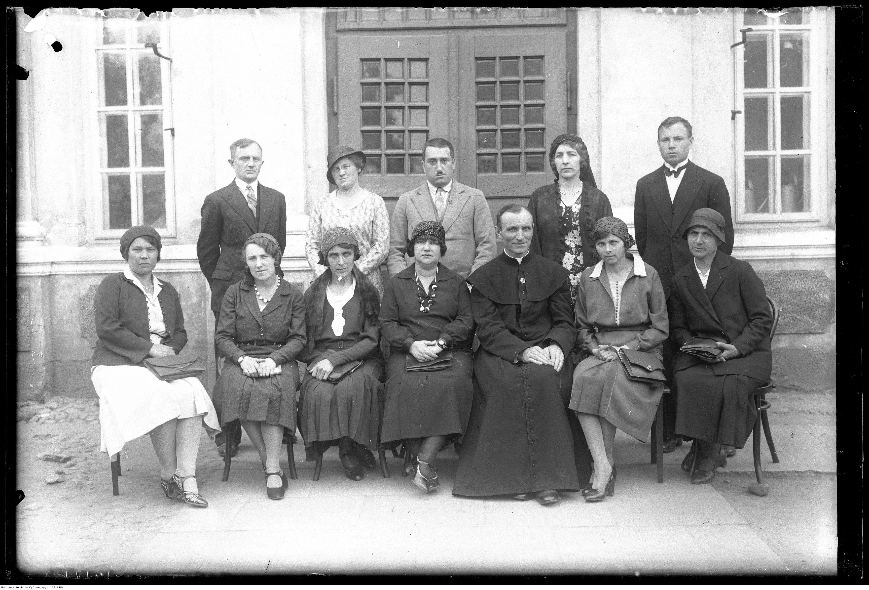 Szkoła Żeńska w Garwolinie 1932 r.