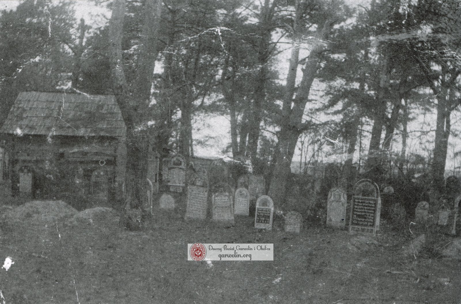 Cmentarz Żydowski "Kirkut" w Sulbinach w 1912r.