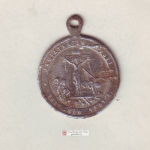 Medalik z Misji Św. w Żelechowie 1907r.