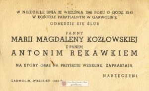 biernaccy_0016-zaproszenie-ślub-Maria-magdalena-kozłowska-Antoni-Rękawek-1940-garwolin.org_