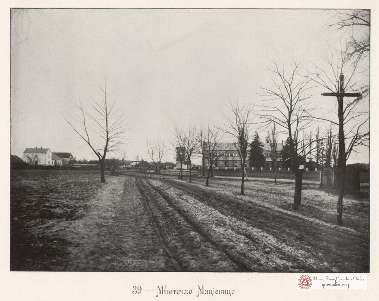 Okolice Maciejowic z 1900 roku