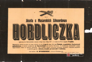 ca_1917_nekrolog_-Józefa-Hordliczka-z-d.-Mazaraki-kopia