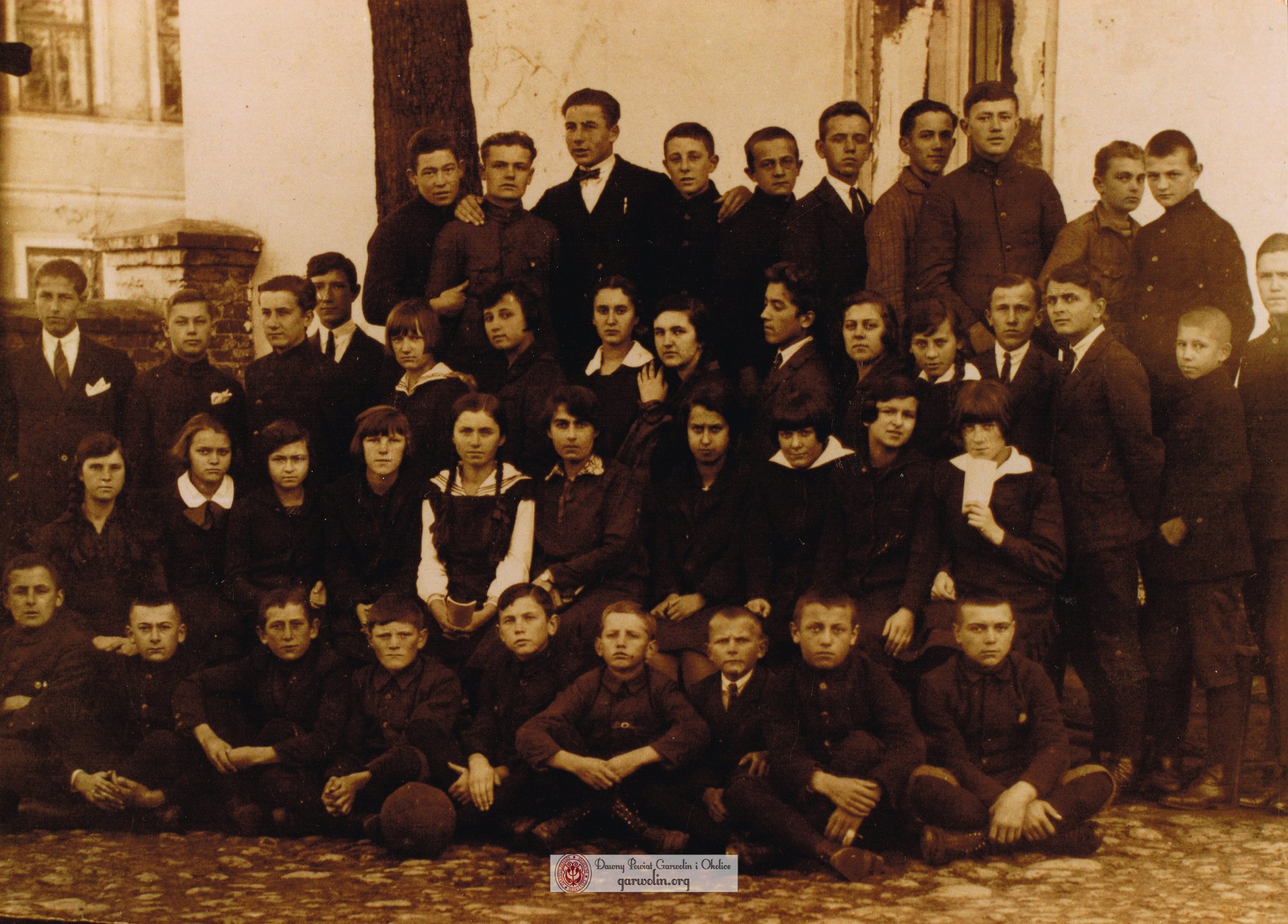 Gimnazjum w Garwolinie ok. 1933 r.